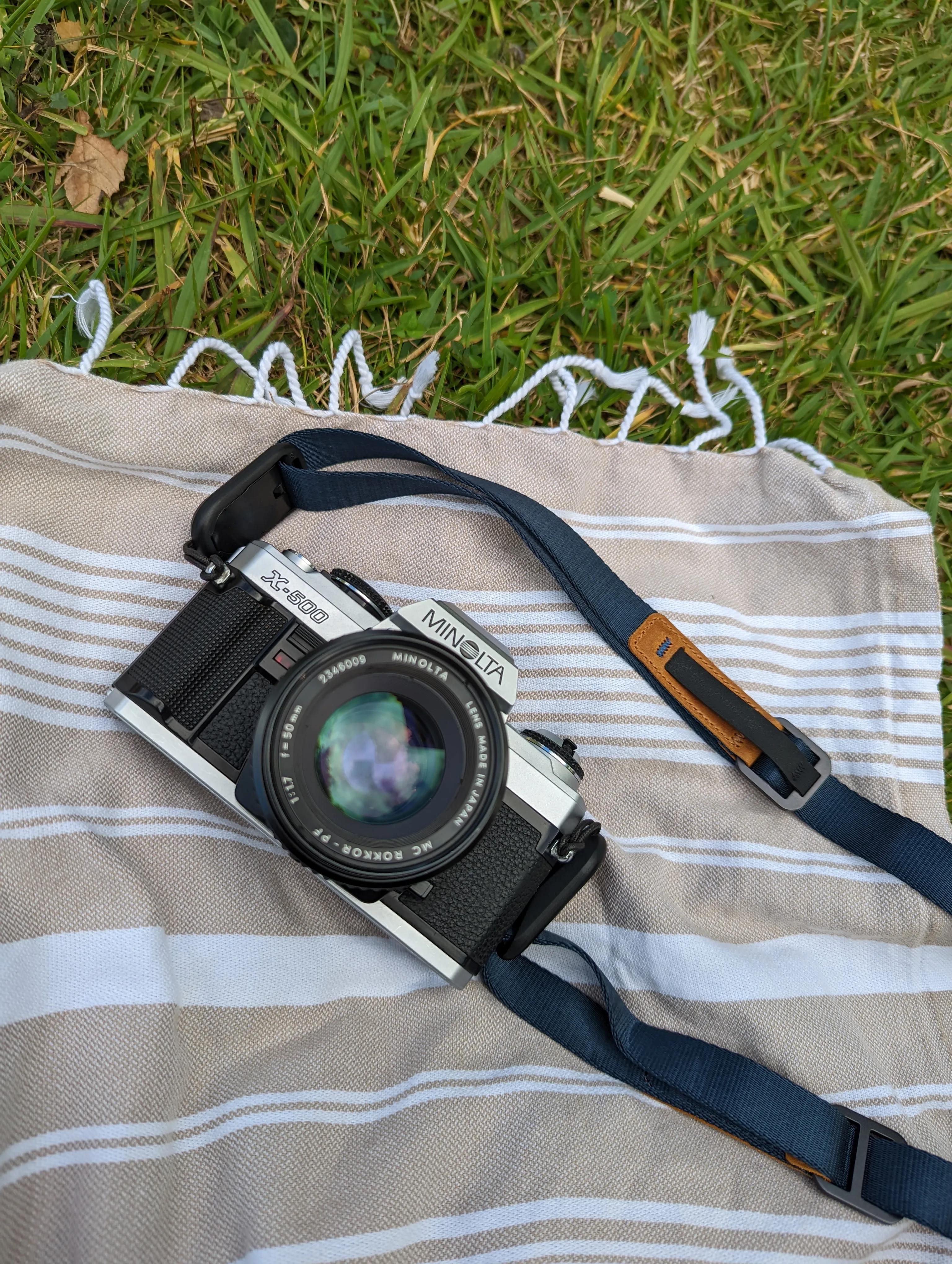 Minolta X-500 von oben